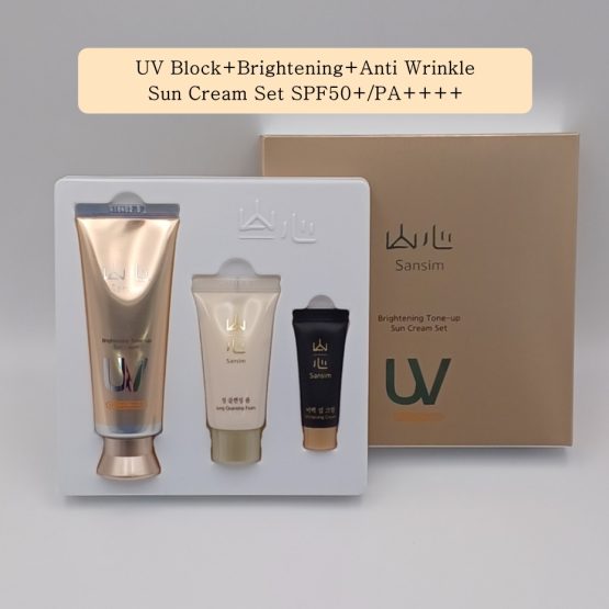 Sansim Brightening Tone-Up Sun Cream Set (70gr) - Jutanhak Cometics